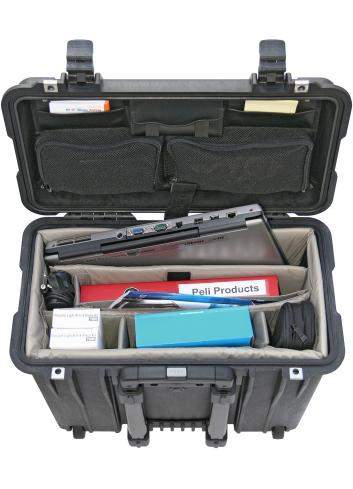 Peli 1440 Protector Top Loader Case Office | Walizka na laptopa z organizerem wew 43x19x40cm czarna Peli - 6