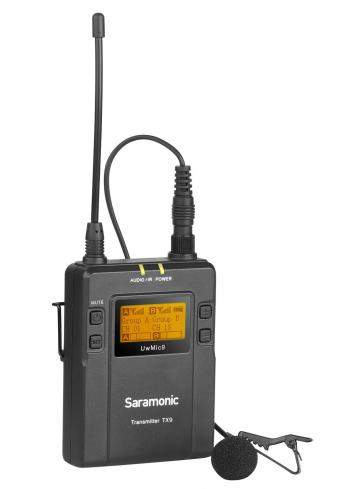 Saramonic TX9 | Nadajnik z mikrofonem do systemu UwMic9