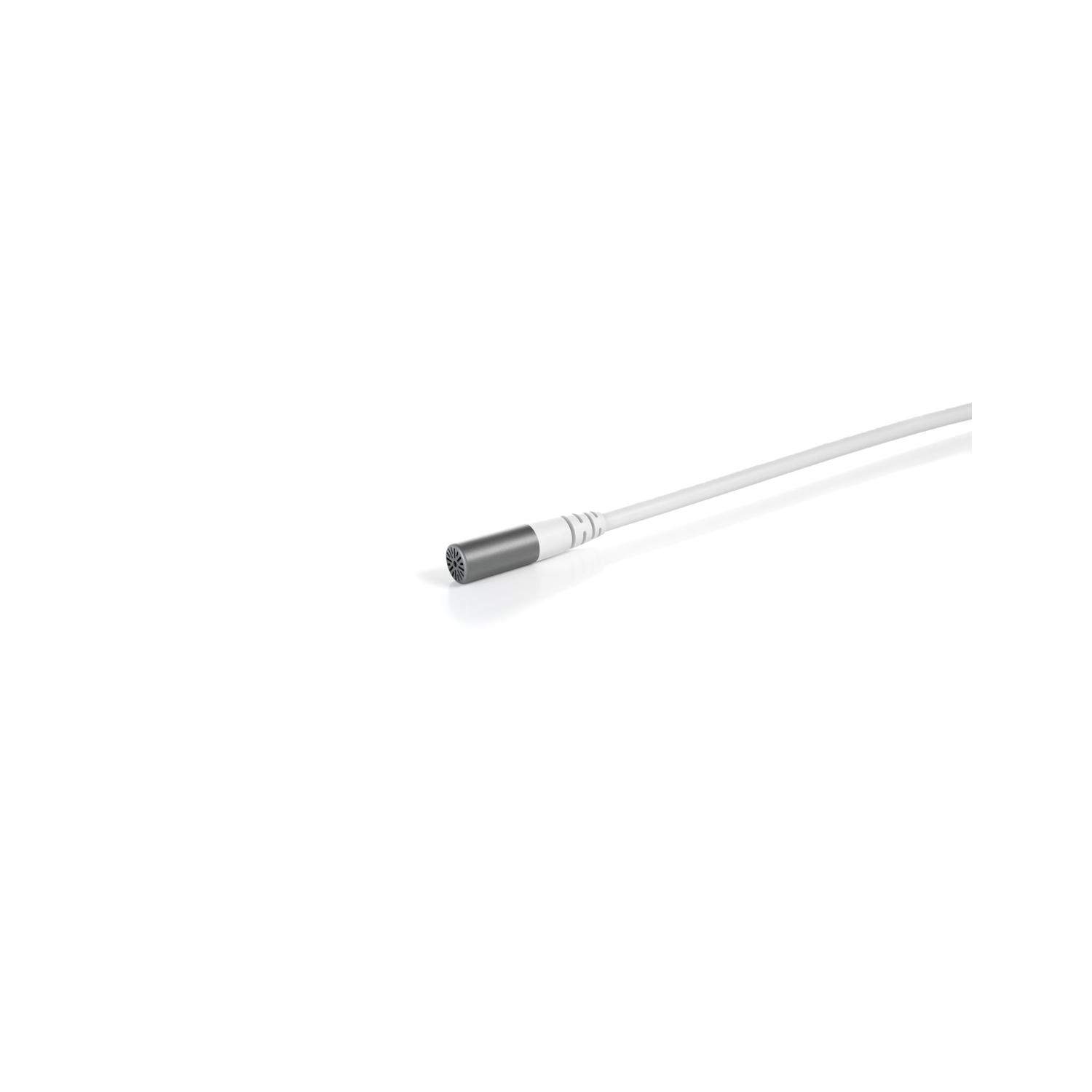 DPA 6061-OC-U-W03 | Mikrofon miniaturowy, normalna czułość, pojemnościowy, dookólny, IP58, biały, 3-pin LEMO DPA - 1