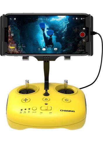 Chasing Gladius Mini S 200m Flash Pack | Łódź podwodna z kamerą, ROV, 4K, maksymalna głębokość 100m, maksymalna odległość 200m C