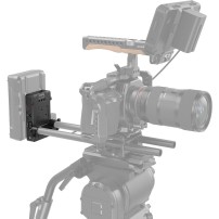 SmallRig 3498 Battery Adapter Plate V-Mount (Basic Version) with Dual Rod Clamp | Płytka bateryjna SmallRig - 1