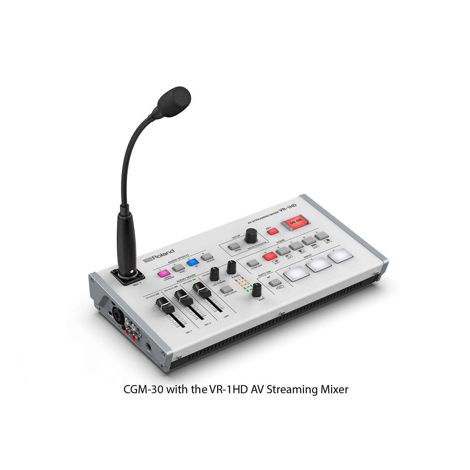 Roland CGM-30 | Mikrofon na gęsiej szyi pojemnościowy XLR Roland - 4