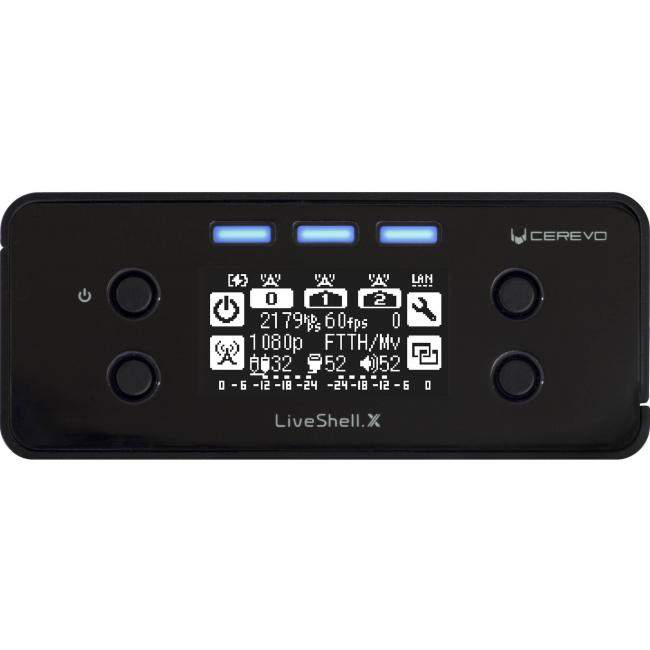 Cerevo LiveShell X | Mobilny streamer wideo, HDMI, H.265, RJ45, WiFi, LTE Cerevo - 3