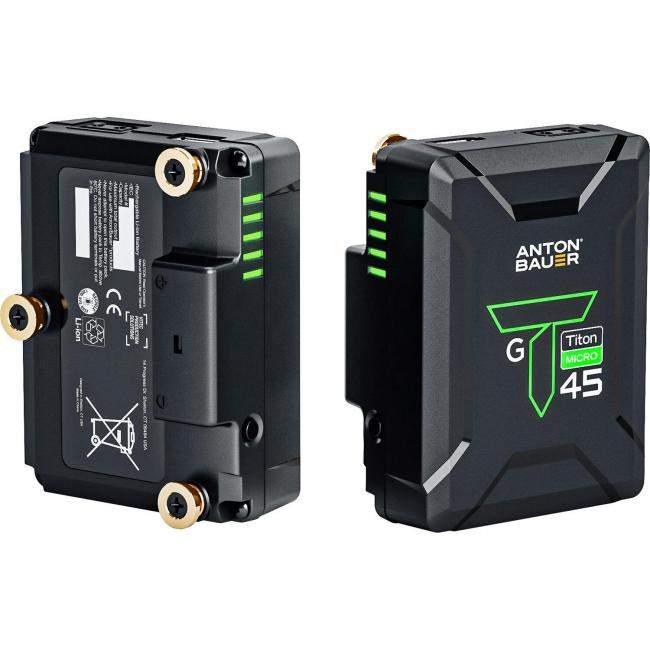 Anton Bauer Titon Micro 45 Gold Mount (8675-0163) | Akumulator G-Mount, P-Tap/D-Tap, USB, 47 Wh Anton Bauer - 3