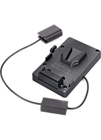 Anton Bauer 8075-0314 | Płytka bateryjna V-Mount, adapter dla Sony A7, A7R, A7S, A7II, A7R II, A7S II, zamiennik dla Sony NP-F A