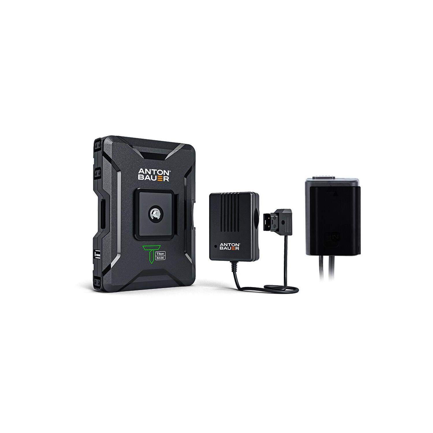 Anton Bauer Titon Base Kit (8275-0146) | Akumulator z ładowarką P-Tap, adapter dla Sony NP-FZ100, 68Wh Anton Bauer - 1