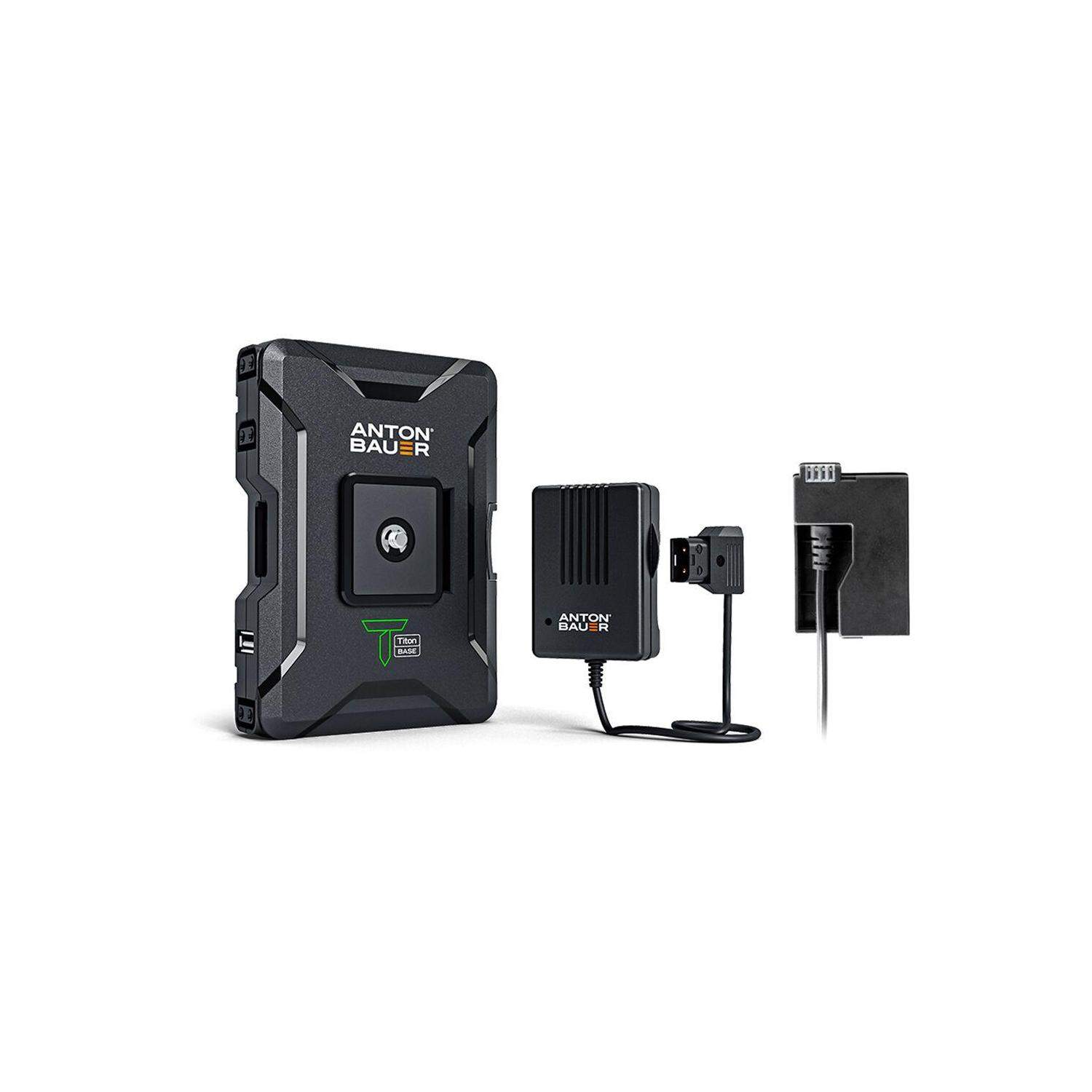 Anton Bauer Titon Base Kit (8275-0137) | Akumulator z ładowarką P-Tap, adapter dla Canon LP-E8, 68Wh Anton Bauer - 1