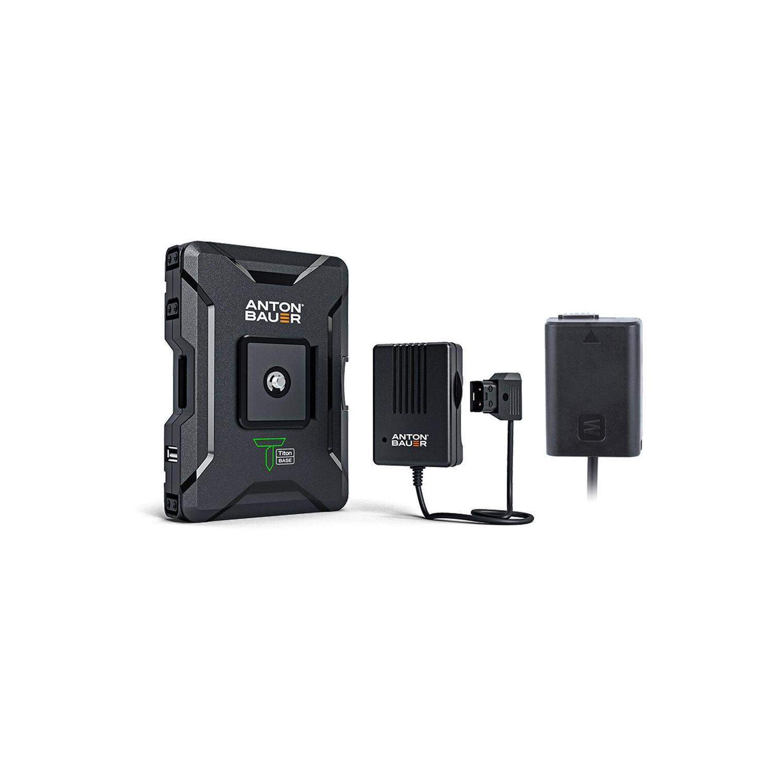 Anton Bauer Titon Base Kit (8275-0145) | Akumulator z ładowarką P-Tap, adapter dla Sony NP-FW50, 68 Wh Anton Bauer - 1