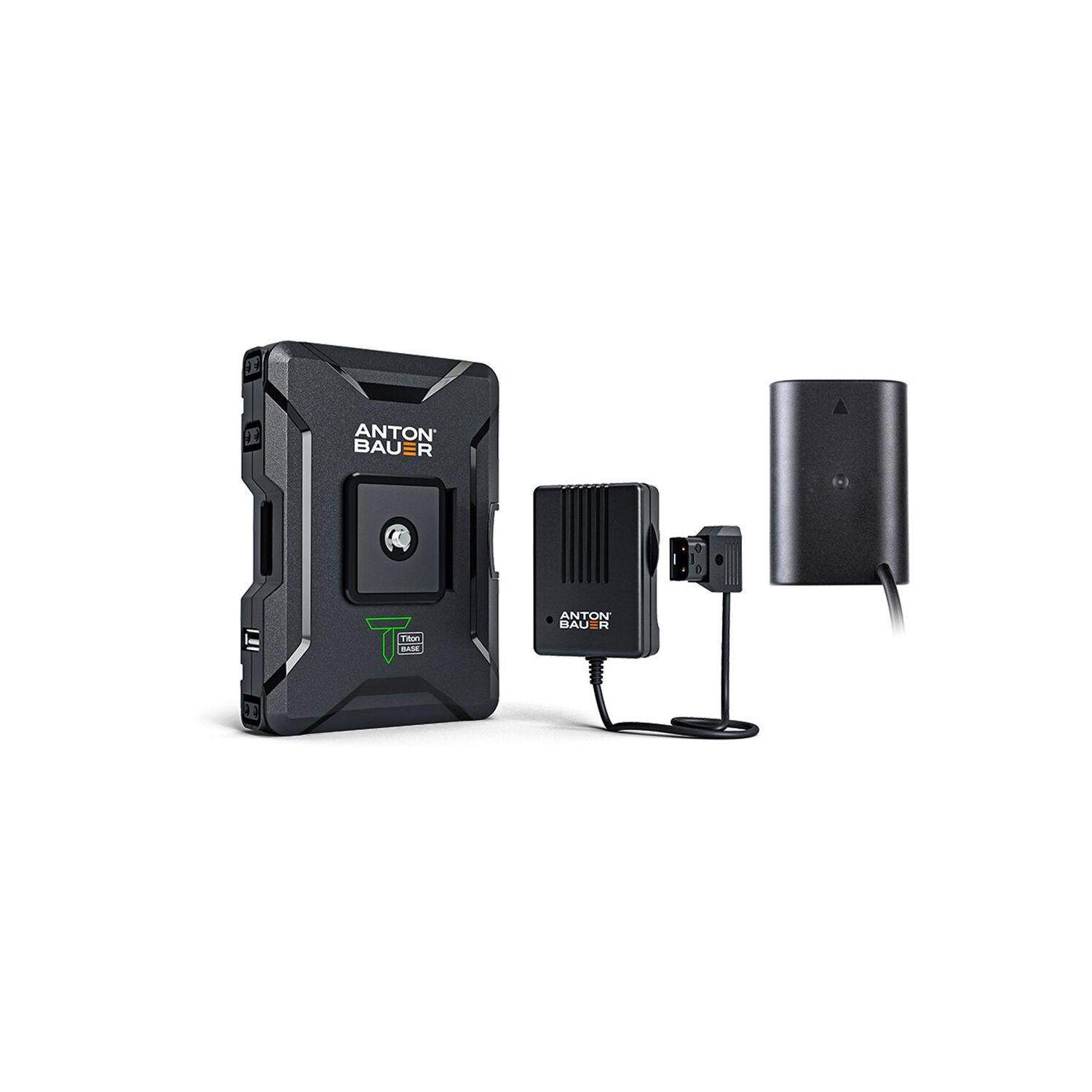 Anton Bauer Titon Base Kit (8275-0142) | Akumulator z ładowarką P-Tap, adapter dla Panasonic DMW-BLF10, 68 Wh Anton Bauer - 1
