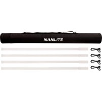 Nanlite PavoTube T8-7X 4-Kit | Zestaw czterech mieczy świetlnych, tub LED, 1m, 8W, RGBWW, DMX, 2700K-7500K Nanlite - 1