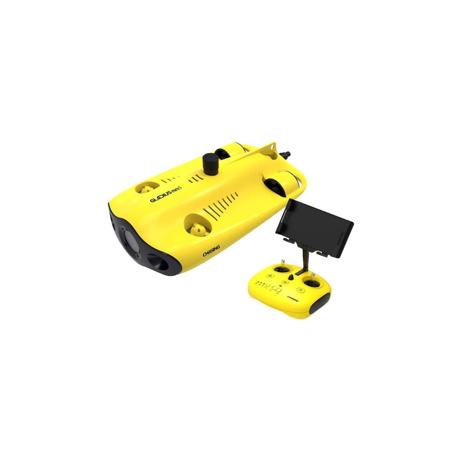 Chasing Gladius Mini S 200m Flash Pack | Łódź podwodna z kamerą, ROV, 4K, maksymalna głębokość 100m, maksymalna odległość 200m C