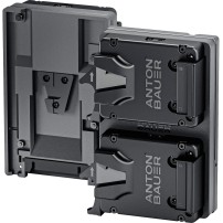 Anton Bauer Titon Micro Dual Micro V-Mount Plates to V-Mount (8375-0239) | Adapter z V-Mount na x2 V-Mount Mikro Anton Bauer - 1