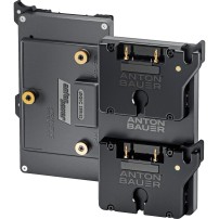 Anton Bauer Titon Micro Dual Micro Gold Mount Plates to Gold Mount (8375-0237) | Adapter Gold Mount na x2 Gold Mount Mikro Anton