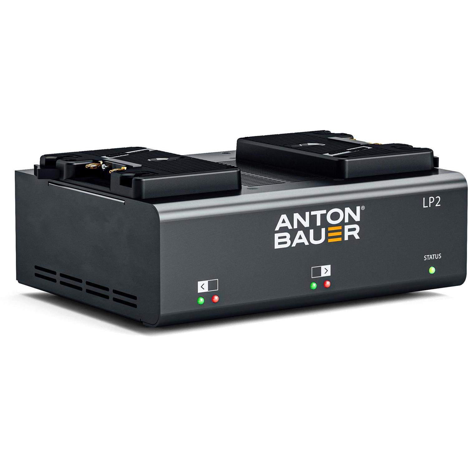 Anton Bauer LP2 Dual Gold Mount Charger (8475-0125) | 2-kanałowa ładowarka do akumulatorów Gold Mount Anton Bauer - 1