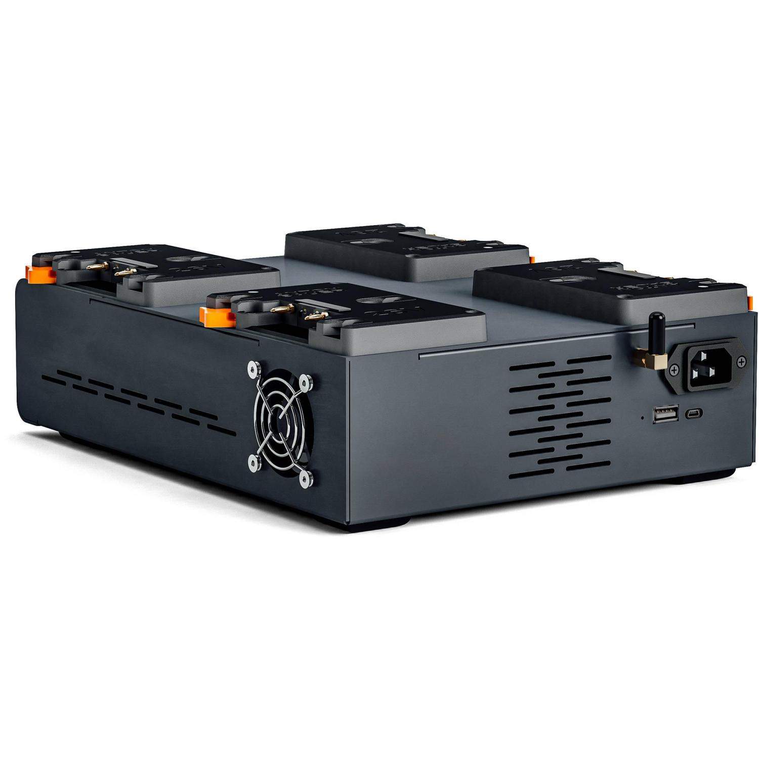 Anton Bauer Dionic 26V LP4 Quad Gold Mount Plus Charger (8475-0138) | 4-kanałowa ładowarka do akumulatorów Gold Mount Anton Baue