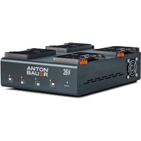 Anton Bauer Dionic 26V LP4 Quad Gold Mount Plus Charger (8475-0138) | 4-kanałowa ładowarka do akumulatorów Gold Mount Anton Baue