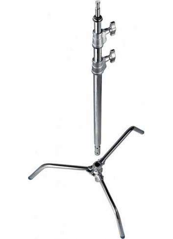 Avenger A2016D (C-Stand 16) | Stalowy statyw oświetleniowy C Stand z odłączaną bazą, wysokość do 155 cm, udźwig do 10 kg Avenger