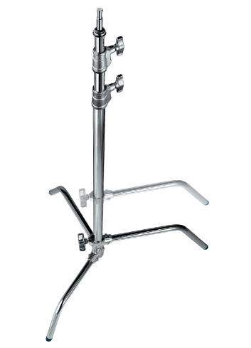 Avenger A2025L (C-Stand 25) | Stalowy statyw oświetleniowy C Stand z przesuwną nogą, wysokość do 253 cm, udźwig do 10 kg Avenger