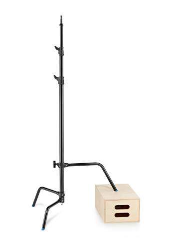 Avenger A2033LCB (C-Stand 33) | Stalowy statyw oświetleniowy C Stand z przesuwną nogą, wysokość do 328 cm, udźwig do 10 kg Aveng