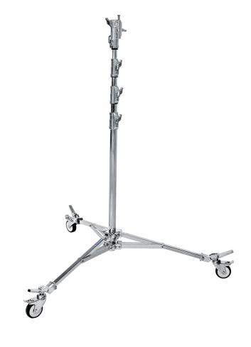 Avenger A5042CS (Roller 42 Low Base) | Stalowy statyw oświetleniowy z kołami i hamulcami, wysokość do 420 cm, udźwig do 40 kg Av