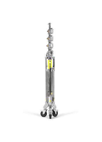 Avenger B150 (Strato Safe Crank Up) | Stalowy statyw oświetleniowy z kółkami i hamulcami, wysokość do 610 cm, udźwig do 70 kg Av