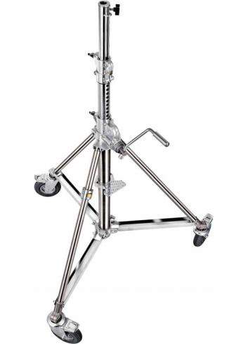 Avenger B6029X (Super Wind Up 29 Low Base) | Stalowy statyw oświetleniowy z kółkami i hamulcami, wysokość 290 cm, udźwig 80 kg A