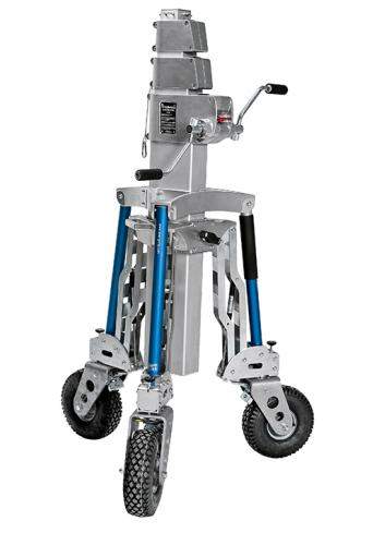 Avenger B7034FF (Long John Silver Junior) | Stalowy statyw oświetleniowy z kółkami i hamulcami, wysokość 338 cm, udźwig 120 kg A