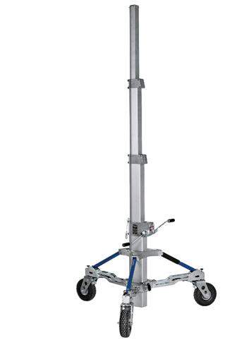Avenger B7034FF (Long John Silver Junior) | Stalowy statyw oświetleniowy z kółkami i hamulcami, wysokość 338 cm, udźwig 120 kg A