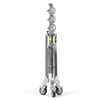 Avenger B7043CS-1 (Strato Safe Crank Up) | Stalowy statyw oświetleniowy z kółkami i hamulcami, wysokość 427 cm, udźwig 70 kg Ave
