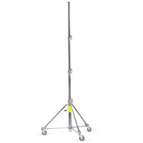 Avenger B7047CS-1 (Flat Jumper Strato Safe) | Stalowy statyw oświetleniowy z kółkami i hamulcami, wysokość 467 cm, udźwig 70 kg 