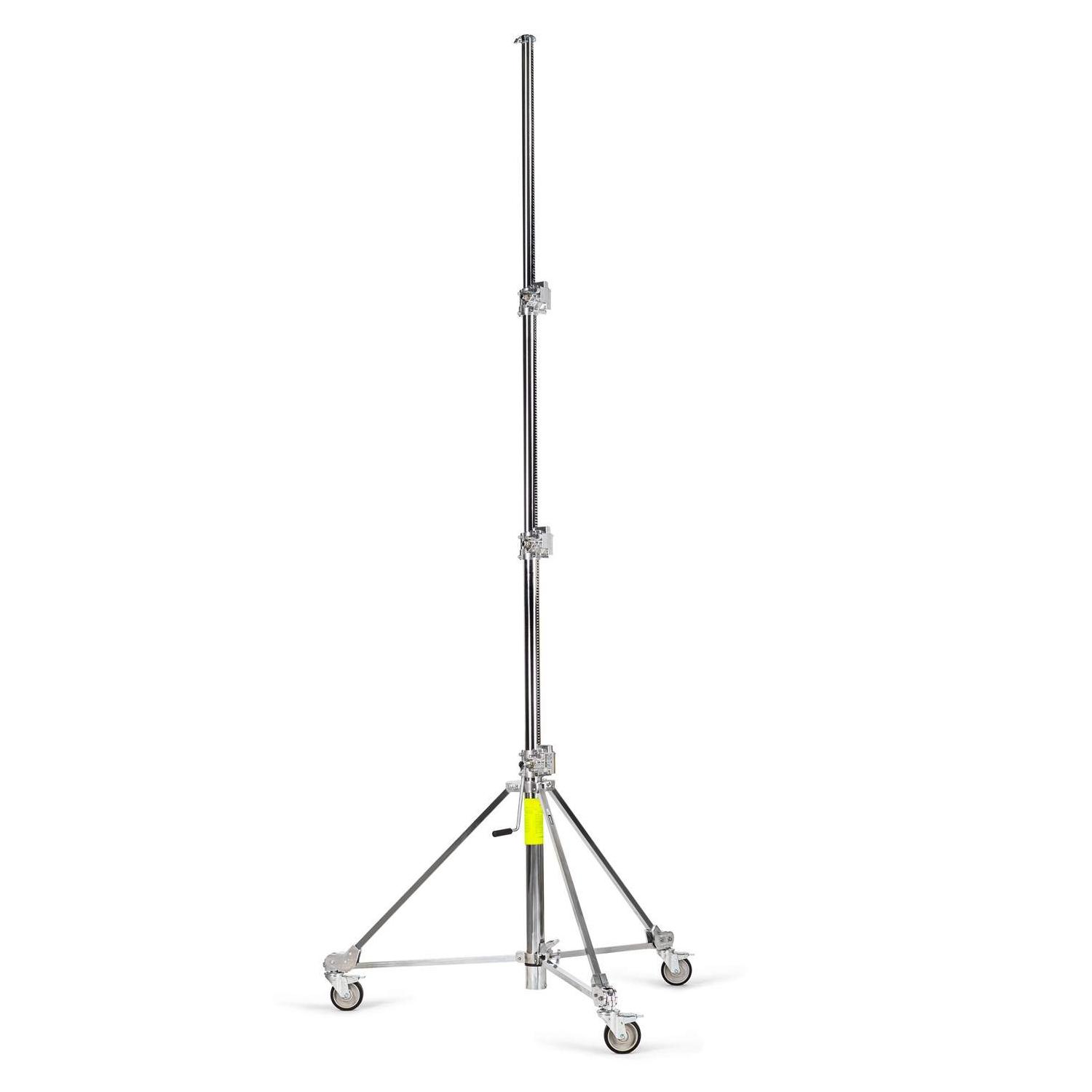 Avenger B7047CS-1 (Flat Jumper Strato Safe) | Stalowy statyw oświetleniowy z kółkami i hamulcami, wysokość 467 cm, udźwig 70 kg 