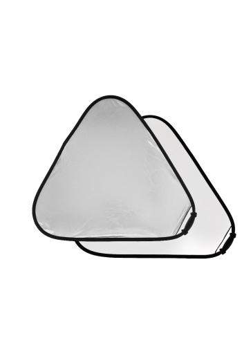 Lastolite LL LR3752 | Blenda / dyfuzor trójkątny, tkanina odblaskowa Soft Silver / dyfuzyjna -2.3EV, 1.2 m Lastolite - 1