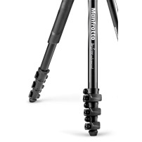 Manfrotto MKBFRLA4BK-BH | Aluminiowy statyw BeFree Advanced Lever z głowicą kulową i kolumną, udźwig do 9 kg, wysokość do 151 cm