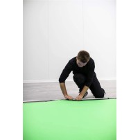 Manfrotto MLBG4301CG | Tło tkaninowe Chroma Key FX bez ramy, Chromakey Green, zielone, 4 x 3 m Manfrotto - 5