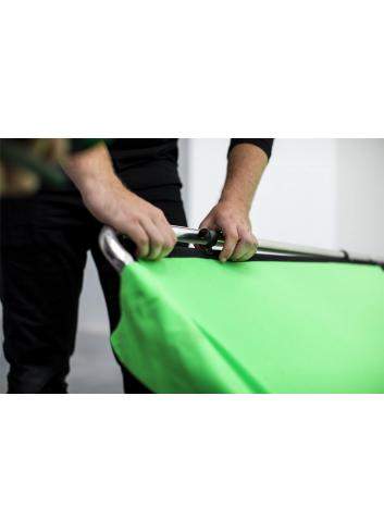 Manfrotto MLBG4301CG | Tło tkaninowe Chroma Key FX bez ramy, Chromakey Green, zielone, 4 x 3 m Manfrotto - 6