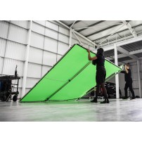 Manfrotto MLBG4301CG | Tło tkaninowe Chroma Key FX bez ramy, Chromakey Green, zielone, 4 x 3 m Manfrotto - 8