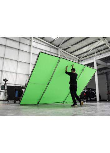 Manfrotto MLBG4301CG | Tło tkaninowe Chroma Key FX bez ramy, Chromakey Green, zielone, 4 x 3 m Manfrotto - 9