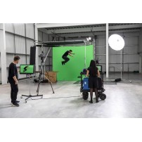 Manfrotto MLBG4301CG | Tło tkaninowe Chroma Key FX bez ramy, Chromakey Green, zielone, 4 x 3 m Manfrotto - 10