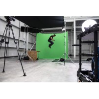 Manfrotto MLBG4301CG | Tło tkaninowe Chroma Key FX bez ramy, Chromakey Green, zielone, 4 x 3 m Manfrotto - 11