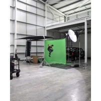 Manfrotto MLBG4301CG | Tło tkaninowe Chroma Key FX bez ramy, Chromakey Green, zielone, 4 x 3 m Manfrotto - 13