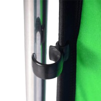 Manfrotto MLBG4301KG | Tło tkaninowe Chroma Key FX z ramą, Chromakey Green, zielone, 4 x 3 m Manfrotto - 12