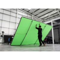Manfrotto MLBG4301KG | Tło tkaninowe Chroma Key FX z ramą, Chromakey Green, zielone, 4 x 3 m Manfrotto - 22