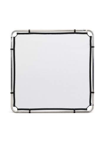 Manfrotto MLLC1101K (Pro Scrim All-In-One 1.1x1.1m) | Rama butterfly, tkanina czarna i dyfuzyjna -1.25EV, blenda Silver/White Ma