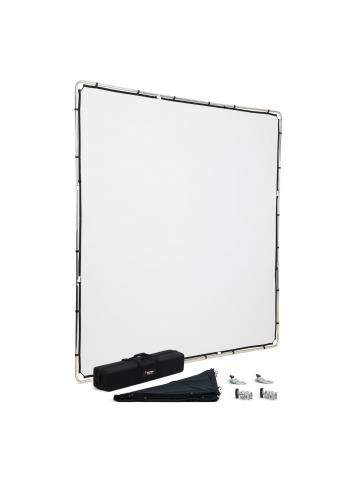 Manfrotto MLLC3301K (Pro Scrim All-In-One 2.9x2.9m) | Rama Butterfly, tkanina czarna i dyfuzyjna -1.25EV Manfrotto - 6