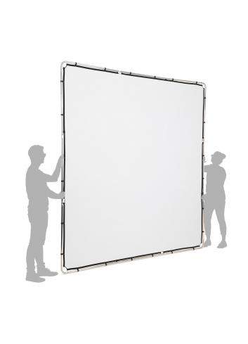 Manfrotto MLLC3301K (Pro Scrim All-In-One 2.9x2.9m) | Rama Butterfly, tkanina czarna i dyfuzyjna -1.25EV Manfrotto - 8