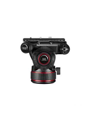 Manfrotto MVH608AH (Nitrotech 608) | Profesjonalna głowica wideo, płynna przeciwwaga od 0 do 8 kg, udźwig do 14 kg Manfrotto - 1