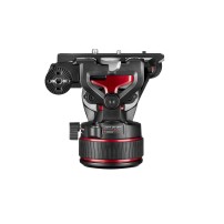 Manfrotto MVH608AH (Nitrotech 608) | Profesjonalna głowica wideo, płynna przeciwwaga od 0 do 8 kg, udźwig do 14 kg Manfrotto - 1