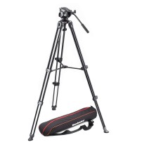 Manfrotto MVK500AM | Aluminiowy statyw wideo MVT502AM z głowicą MVH500AH, udźwig do 8 kg, wysokość do 154 cm Manfrotto - 1