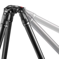 Manfrotto MVK608SNGFC | Karbonowy statyw wideo 635 Fast Single Carbon z głowicą MVH608AH, udźwig do 14 kg, wysokość do 171 cm Ma