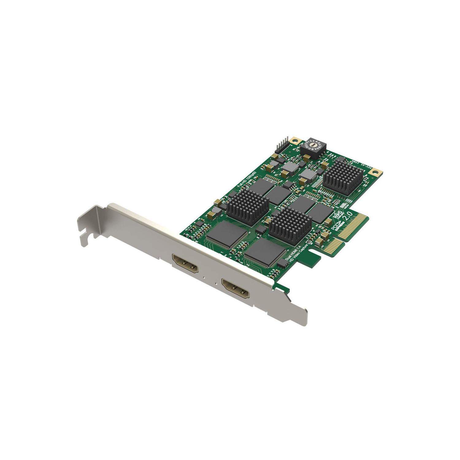 Magewell Pro Capture Dual HDMI (11080) | Wewnętrzna karta przechwytująca PCIe (Gen2 x4), x2 HDMI In Magewell - 1